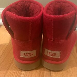 UGG Kids Vibrant Red Boots
